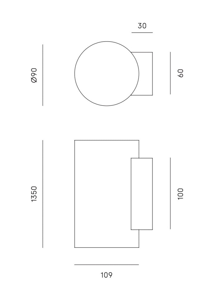 Aplique de Pared Calp - #pino_y_jacaranda#