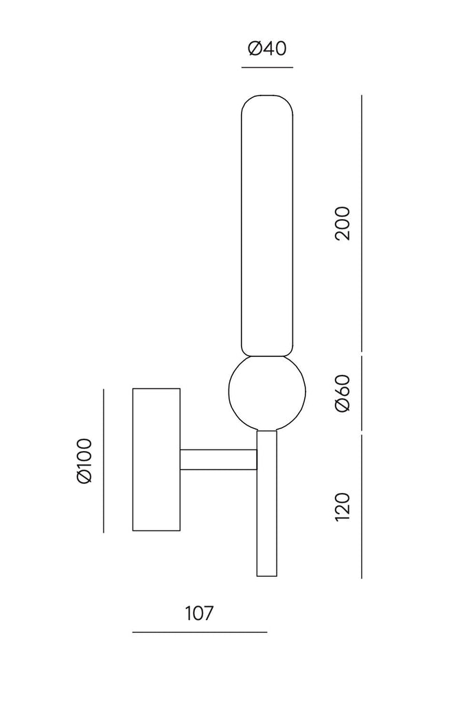 Aplique de Pared Delie - #pino_y_jacaranda#