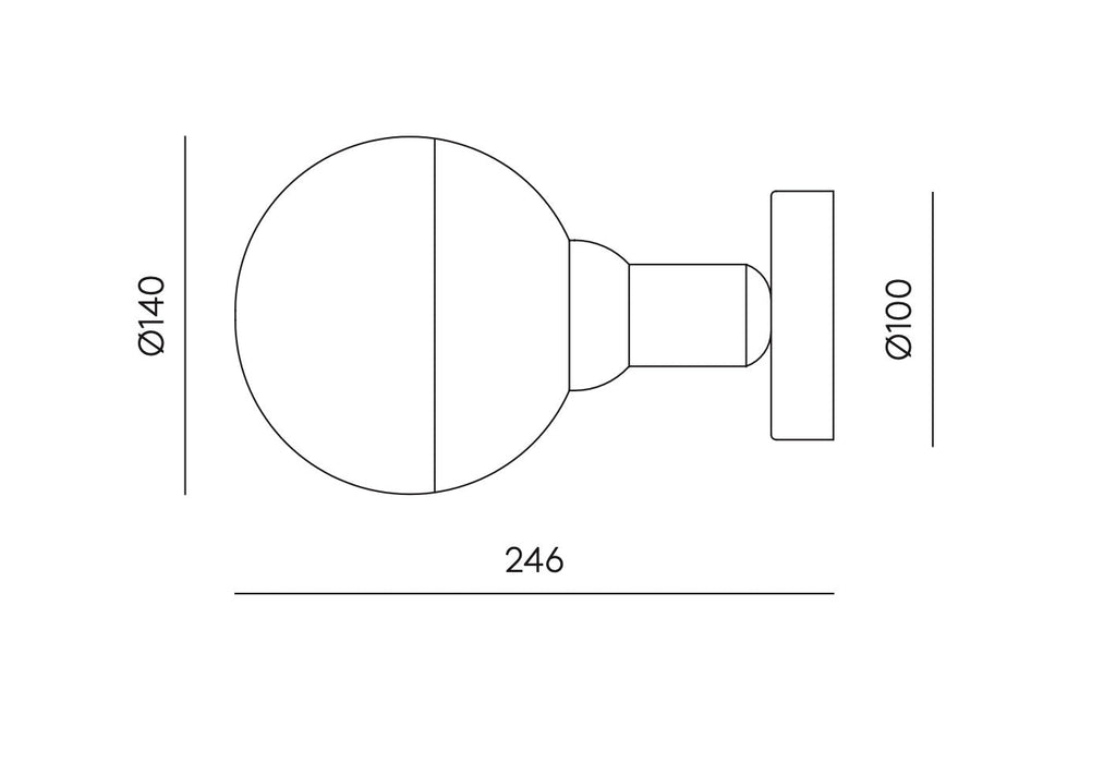 Aplique de Pared Helmet - #pino_y_jacaranda#