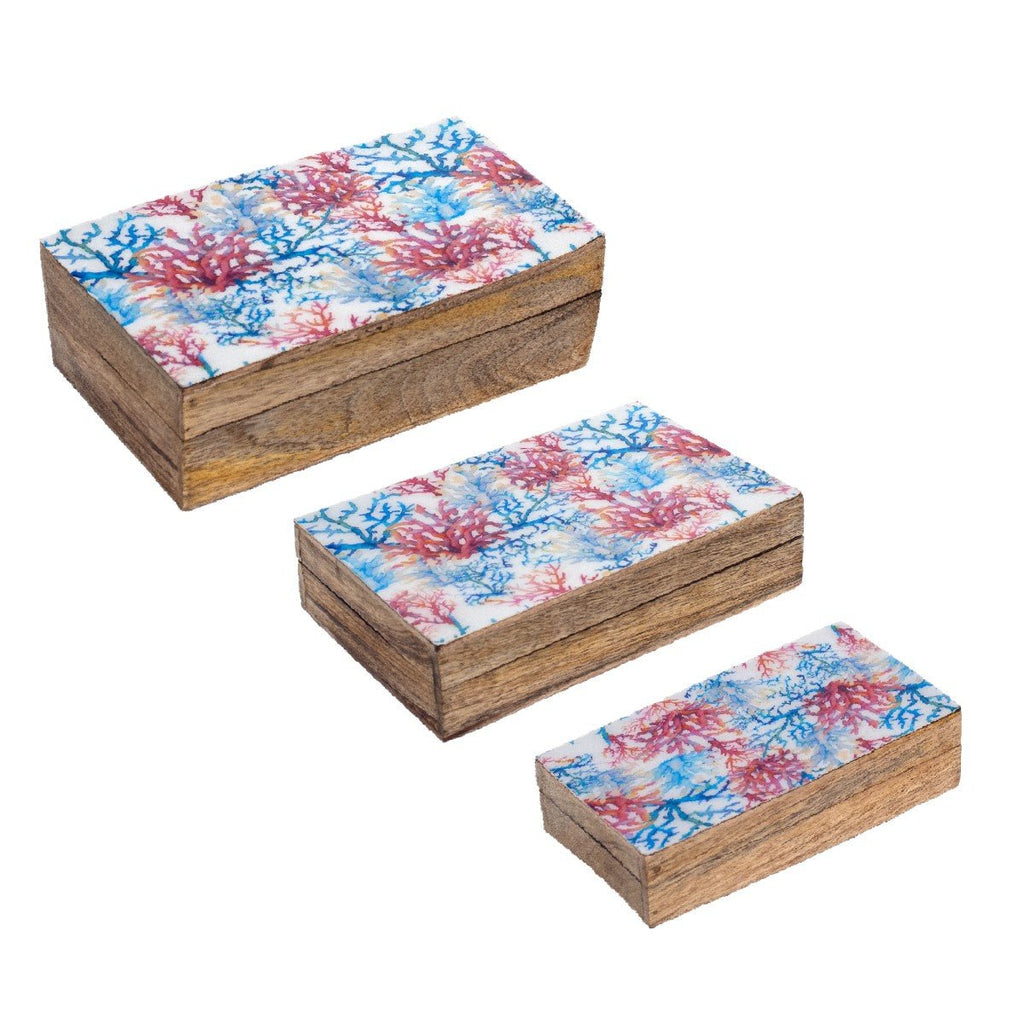 Caja Coral - #pino_y_jacaranda#