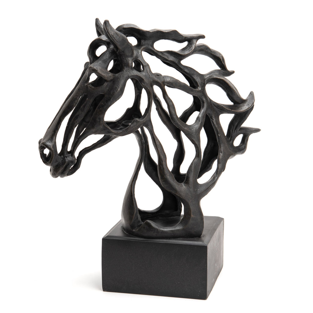 Figura Decorativa Cheval - #pino_y_jacaranda#