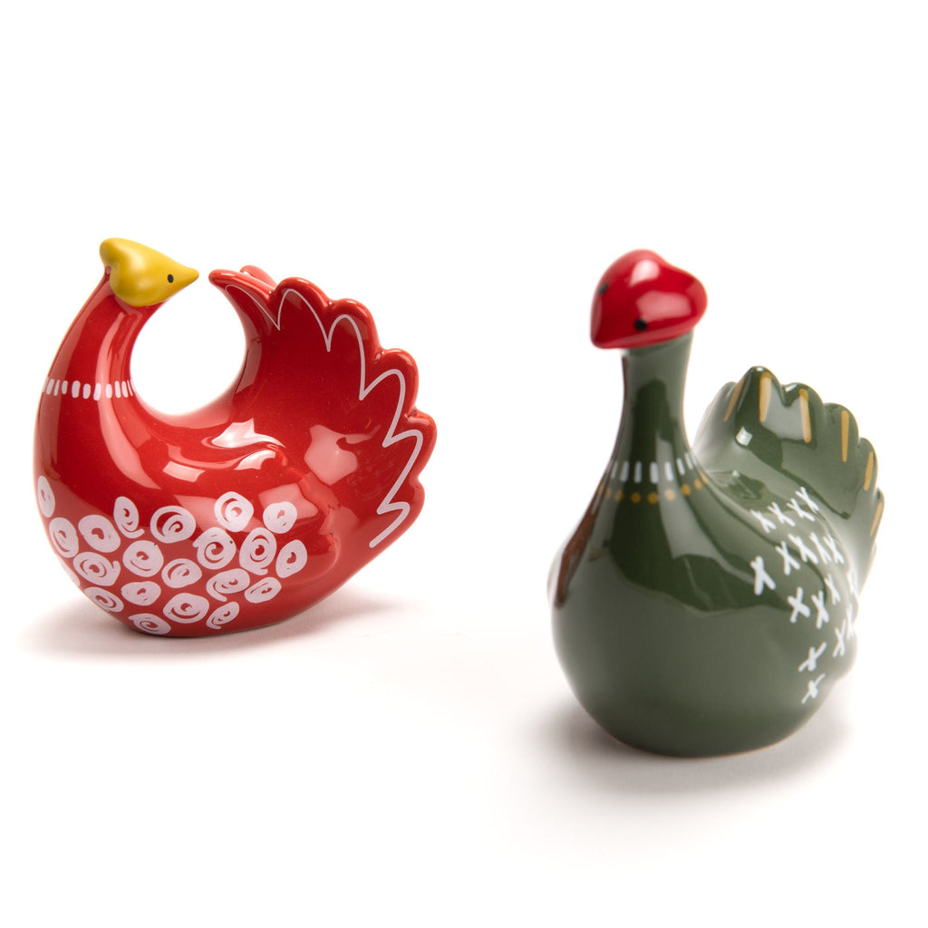 Figura Decorativa Gallina II - #pino_y_jacaranda#