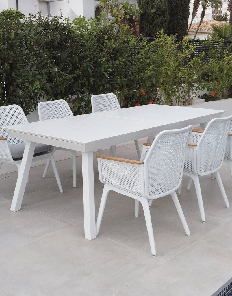 Mesa de Exterior Extensible Elche - #pino_y_jacaranda#