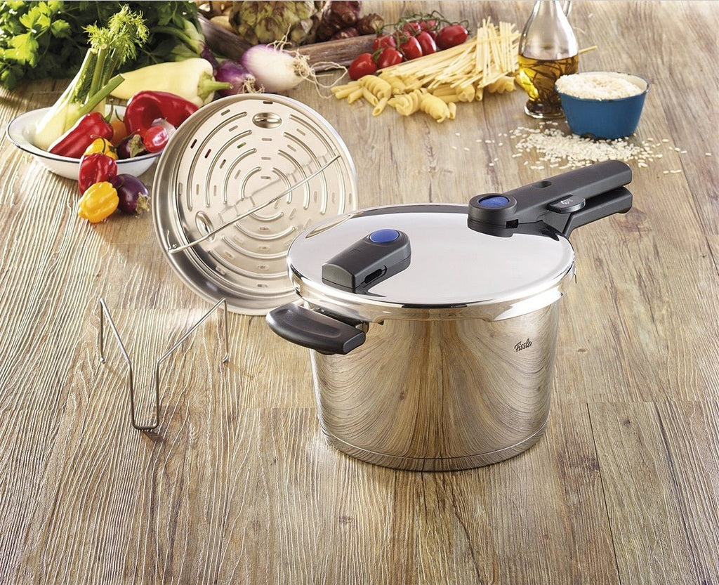 Olla a Presión Fissler Vitaquick® 6L Sin Cestillo - #pino_y_jacaranda#