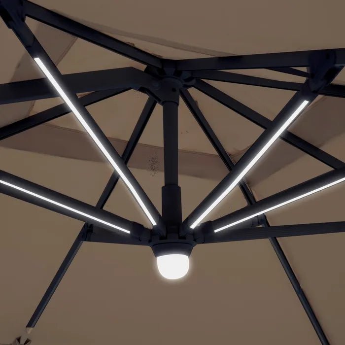 Parasol Led Serena - #pino_y_jacaranda#