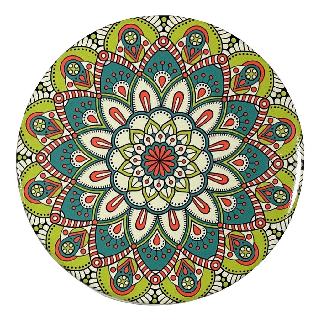 Posavasos Mandala - #pino_y_jacaranda#