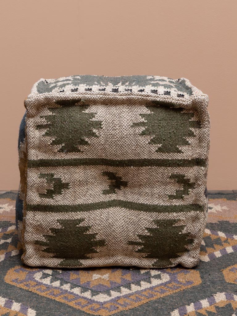 Puff Kilim Summer - #pino_y_jacaranda#