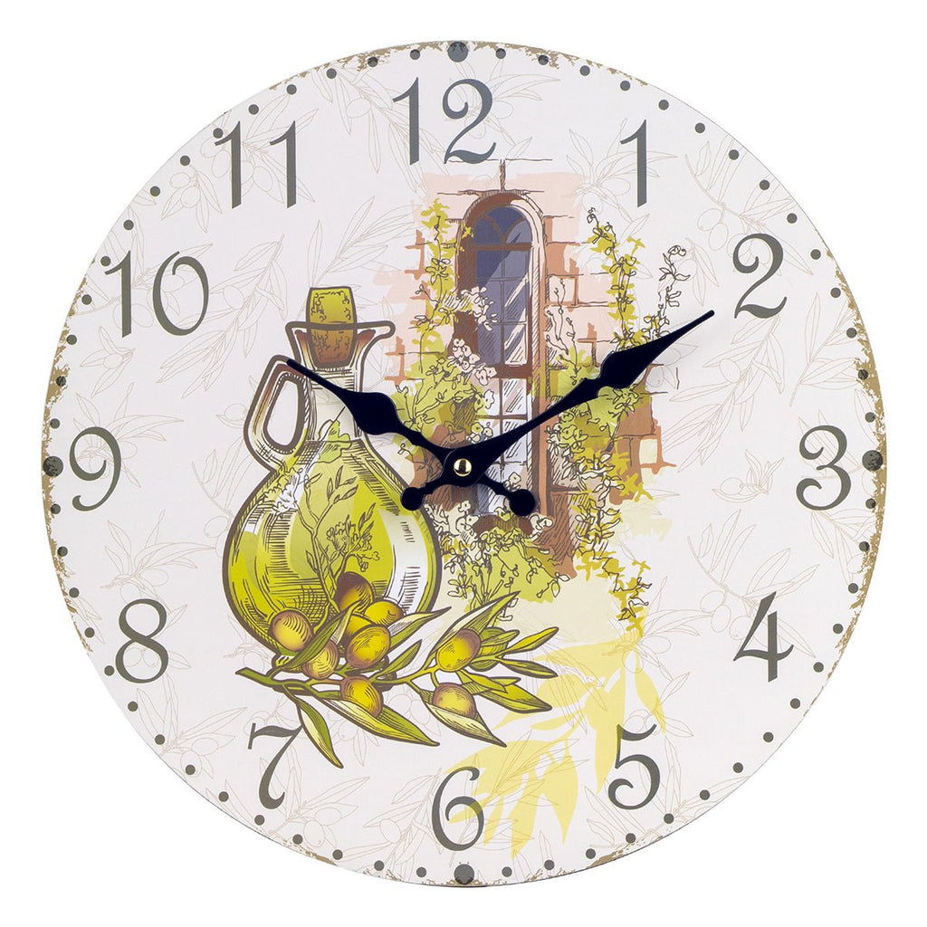 Reloj de Pared Jaén - #pino_y_jacaranda#