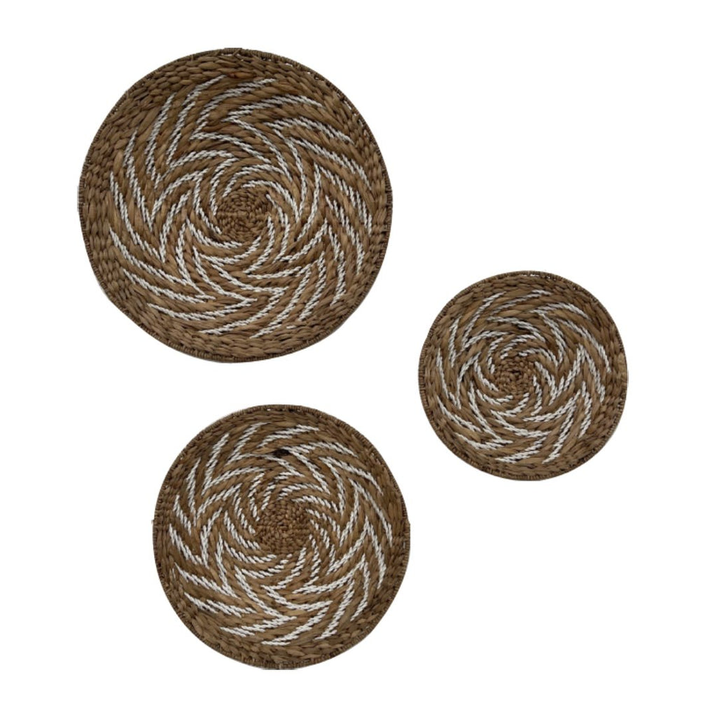 Set de 3 Platos Decorativos Alanís - #pino_y_jacaranda#