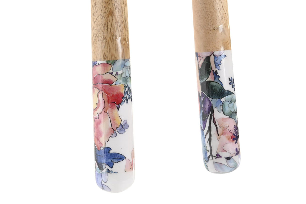 Set de Utensilios Floral - #pino_y_jacaranda#