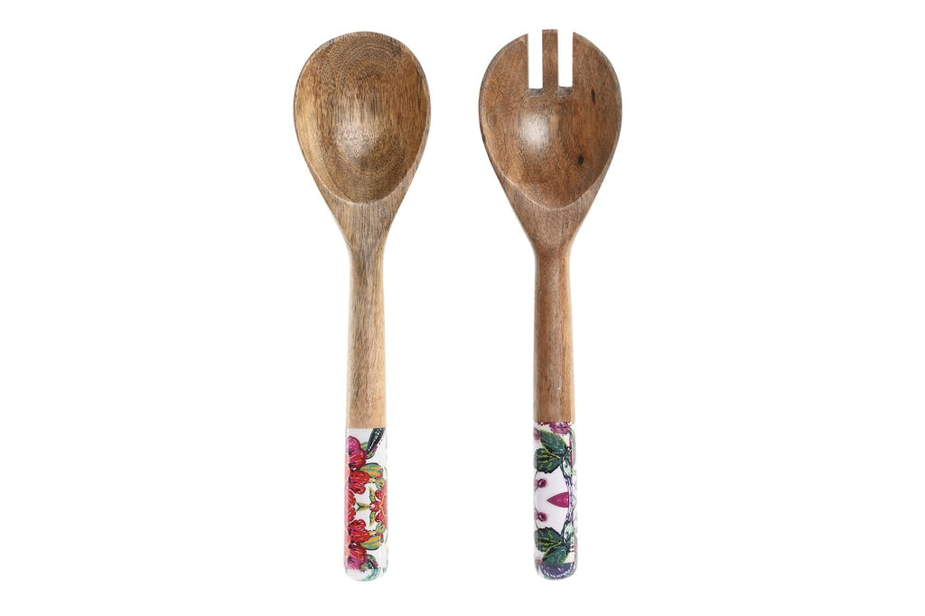 Set de Utensilios Floral - #pino_y_jacaranda#