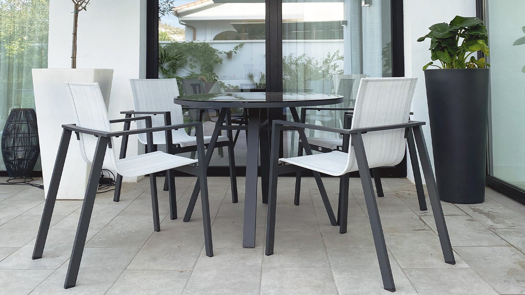 Silla de Exterior León - #pino_y_jacaranda#