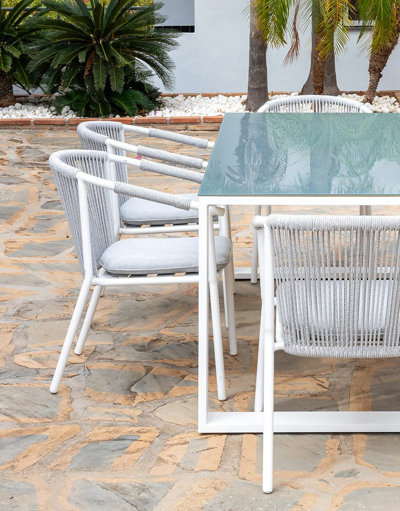 Silla de Exterior Marbella - #pino_y_jacaranda#