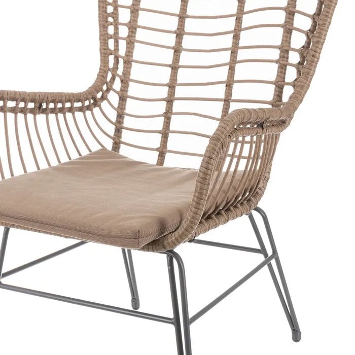 Sillón Alto de Exterior Lloredo - #pino_y_jacaranda#