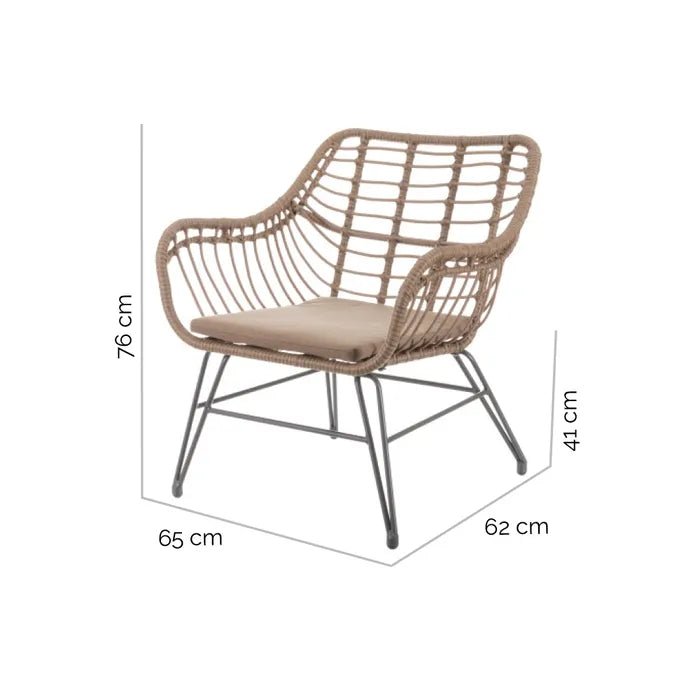 Sillón de Exterior Kiria - #pino_y_jacaranda#