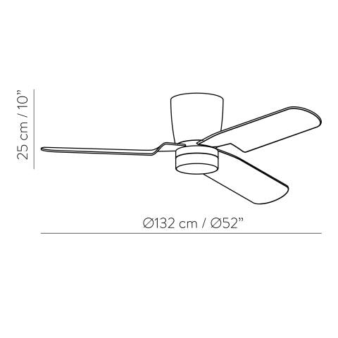 Ventilador de Techo Sira - #pino_y_jacaranda#