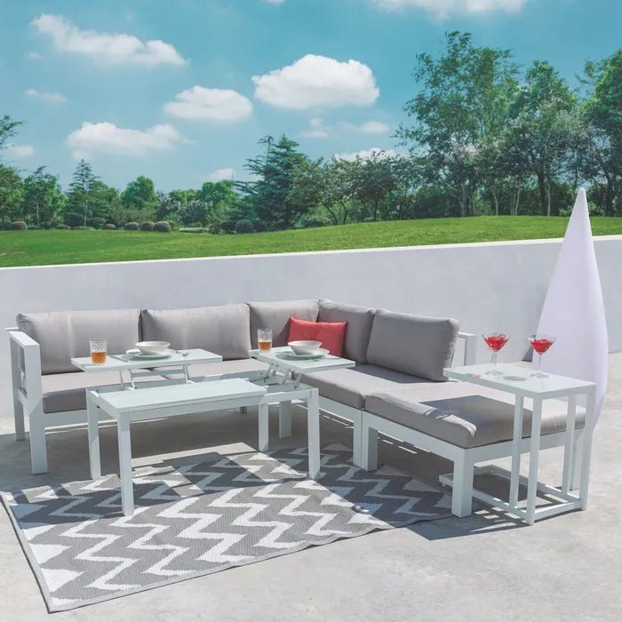 Set Rinconera de Exterior Cástaras - #pino_y_jacaranda#