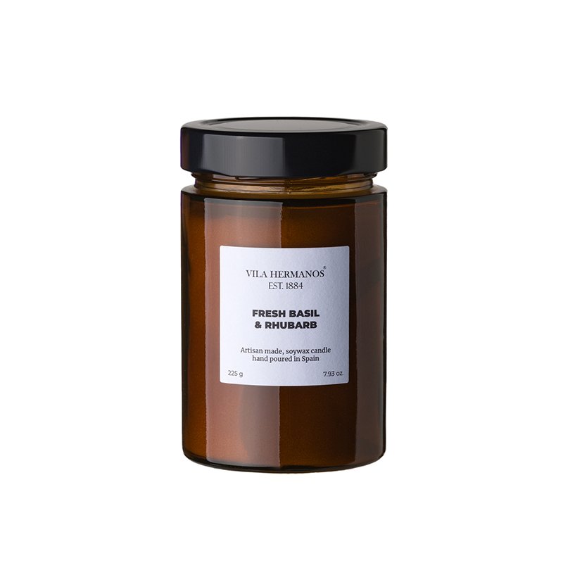 Vela Apothecary Fresh Basil & Rhubarb - #pino_y_jacaranda#